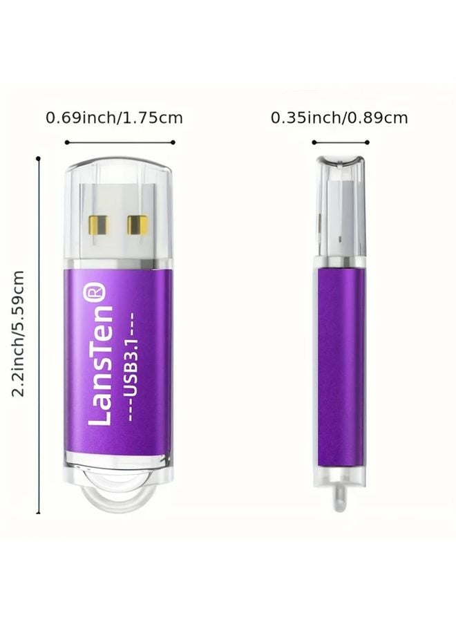 128GB USB 3.1 Flash Drive 40 60MB s Write Speed Thumb Drive Pen Drive Memory Stick - Image 2